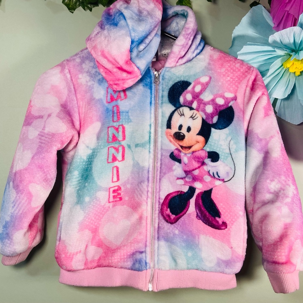 Minnie Mouse Pink Kids Hoodie